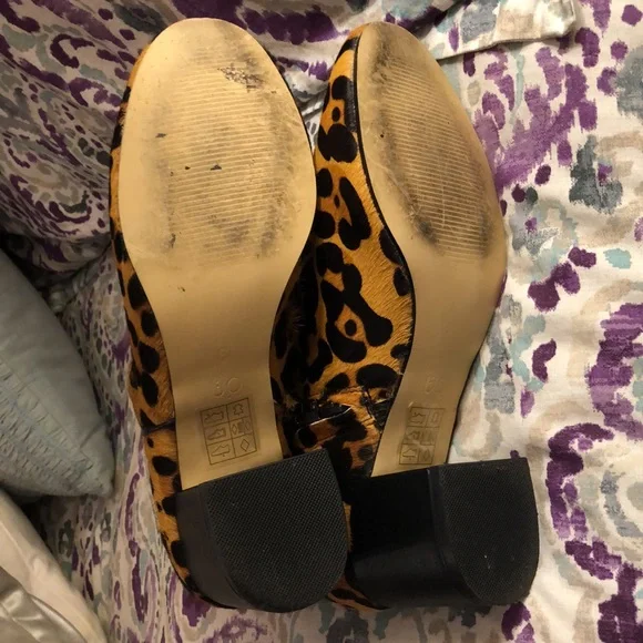 EUC Urban Outfitters Thelma Leopard Print Ankle Boots Size 8 - Picture 8 of 15